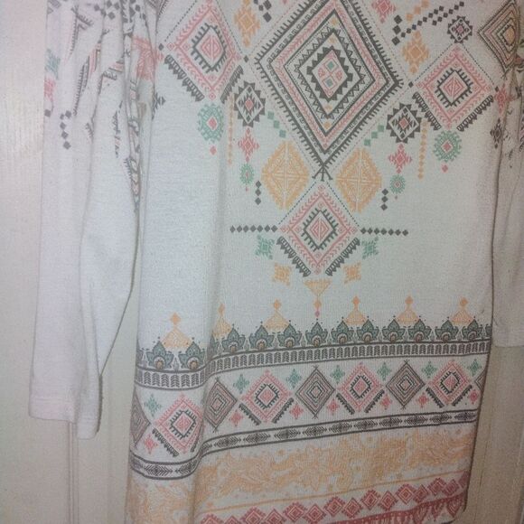 DNA Couture White and Pink Blouse Elegant Top - Picture 11 of 14